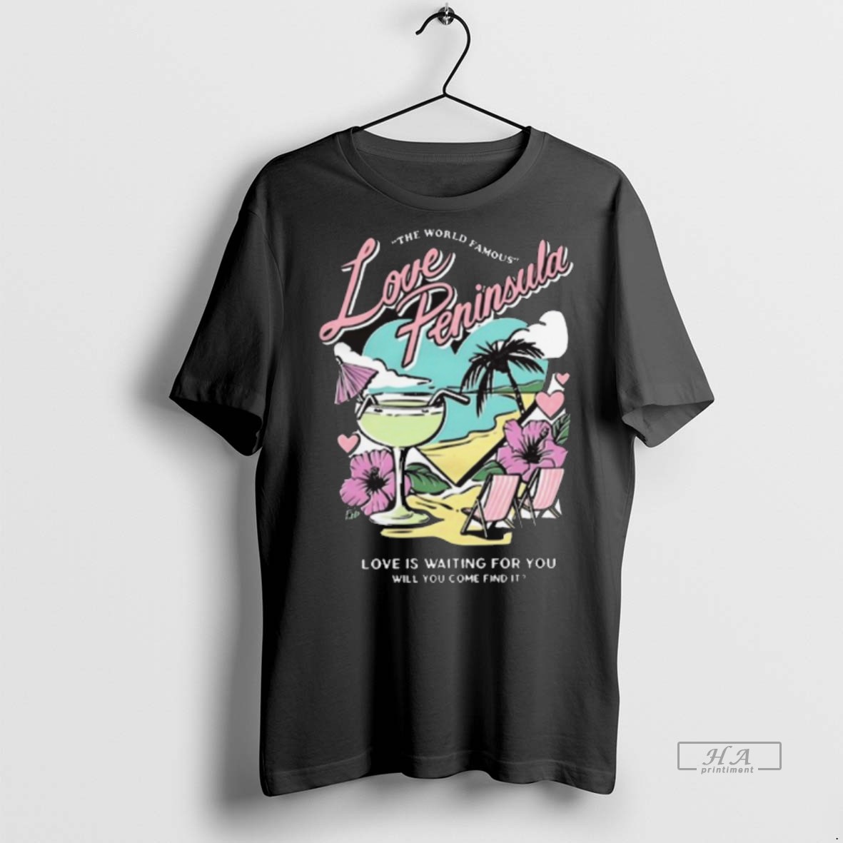 Official Evan And Katelyn The World Famous Love Peninsula Love Is Waiting For You Will You Come Find It Shirt Hoodie