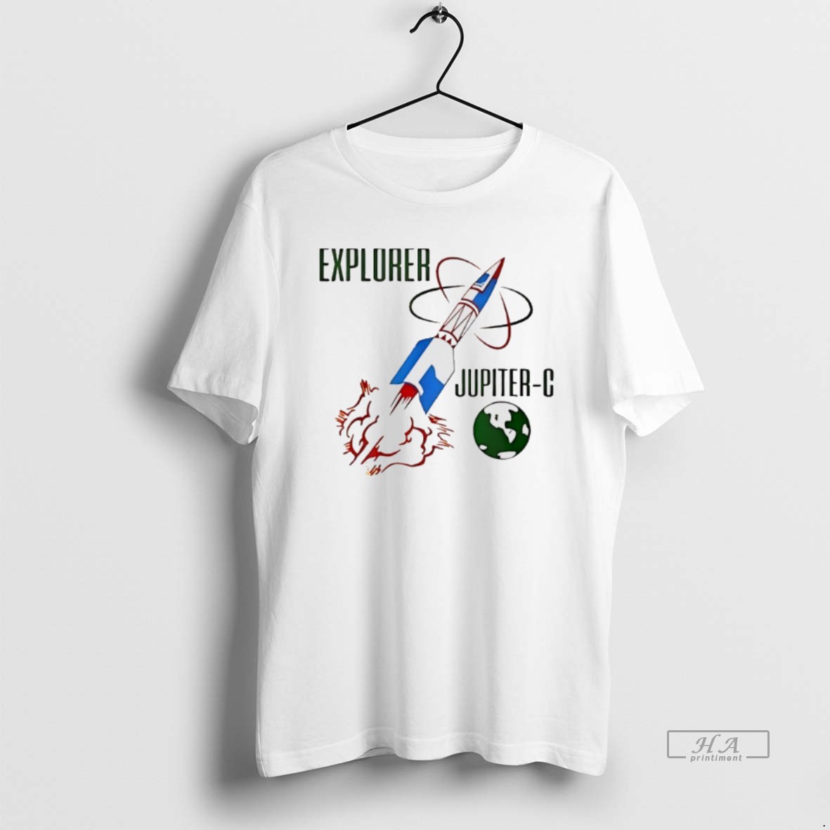 Official Explorer Jupiter C Rocket Shirt