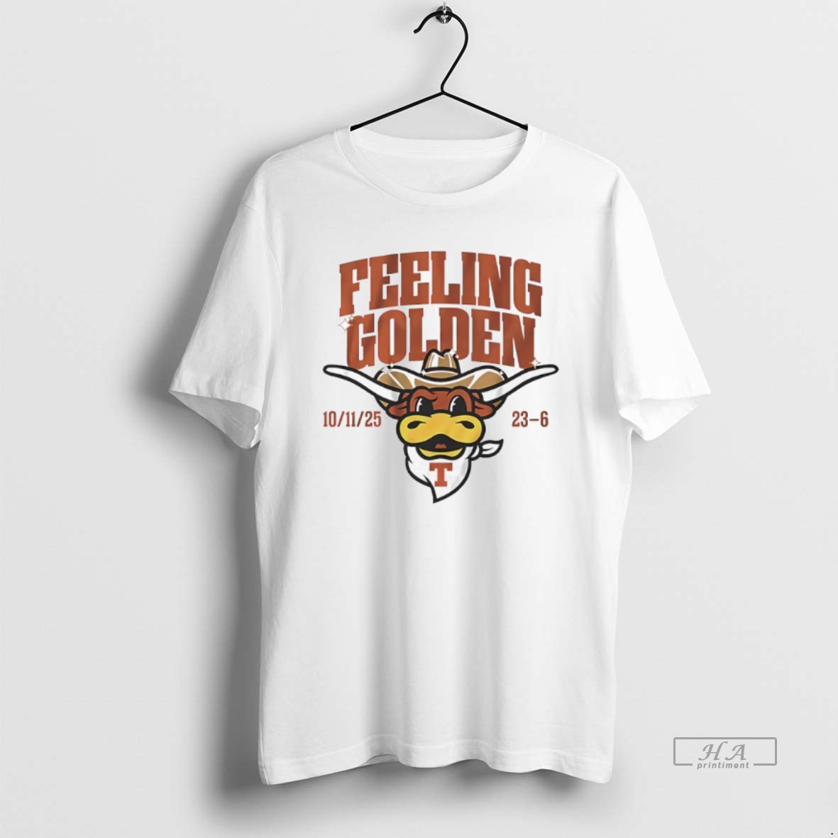 Official Feeling Golden Texas Longhorns 2025 Shirt