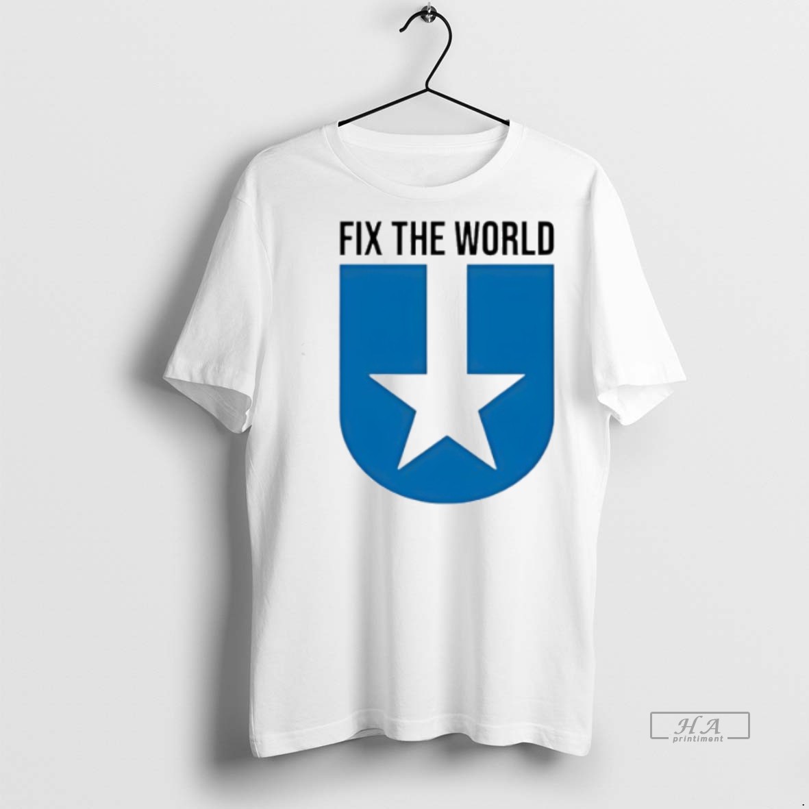 Official Fix The World Logo Shirt Hoodie
