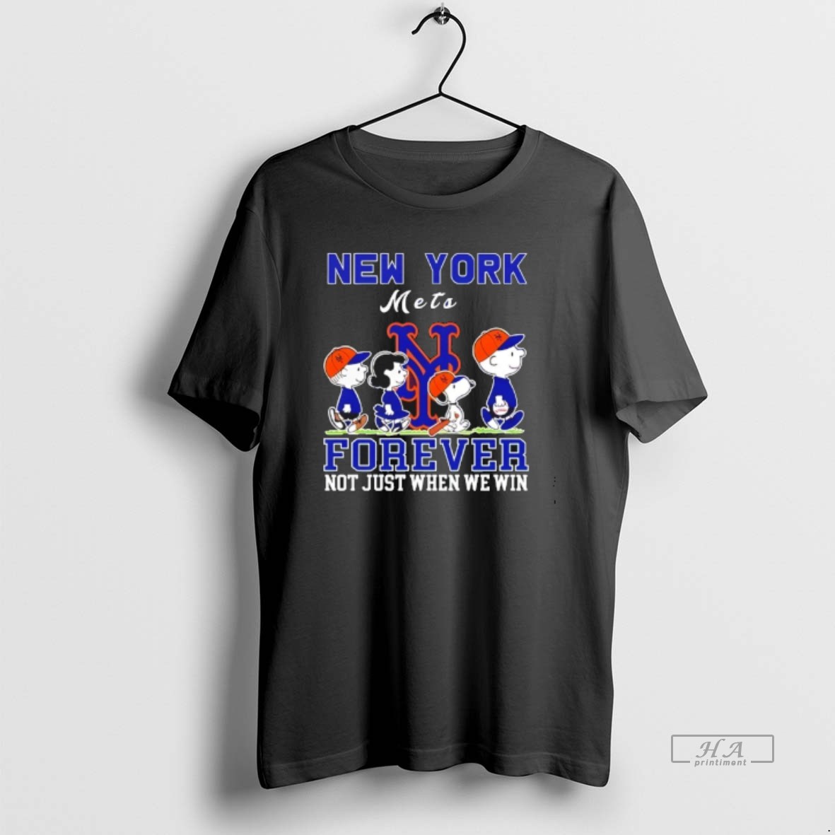Official Forever New York Mets Snoopy And Peanuts Forever Not Just When We Win Shirt