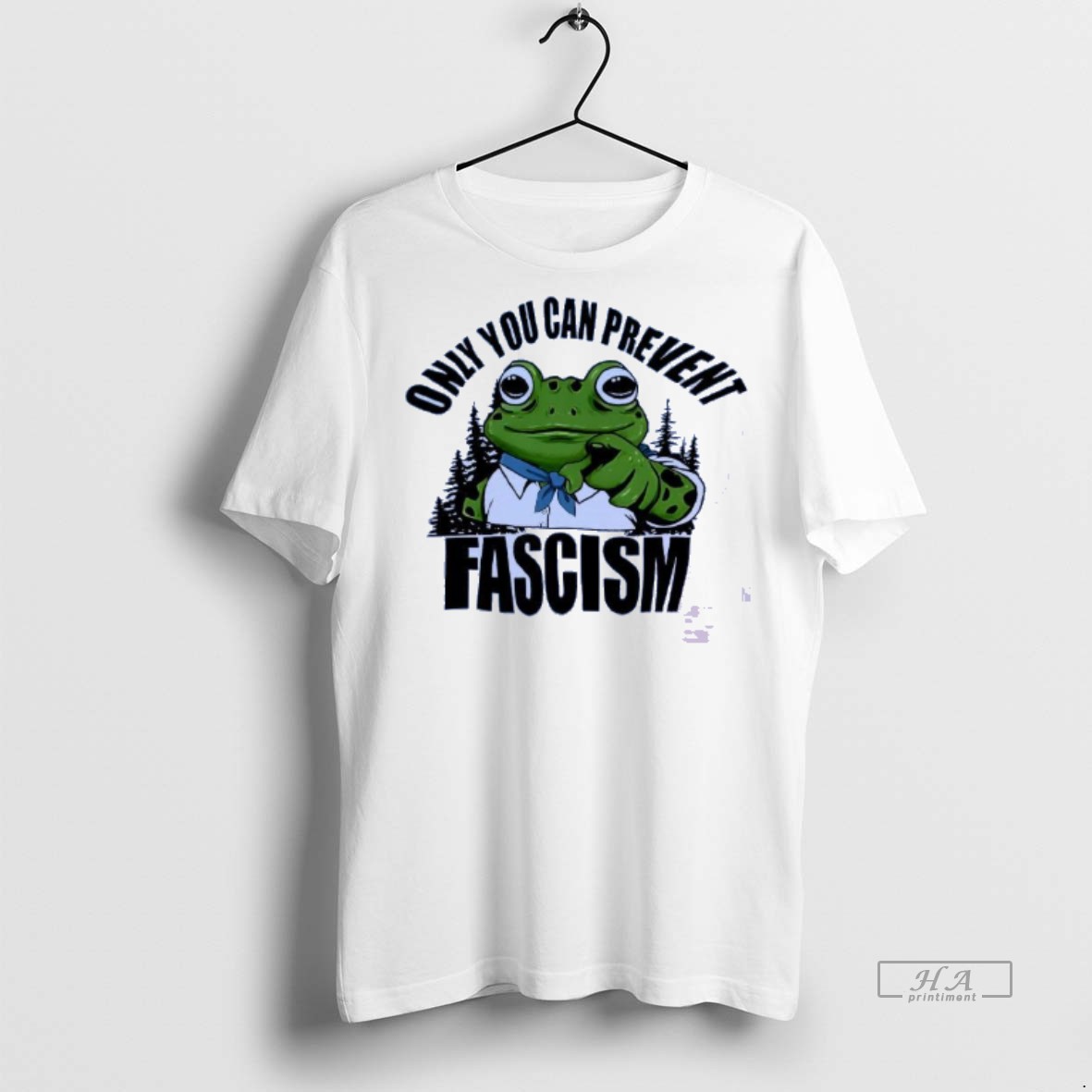 Official Frog Resist Only You Can Prevent Fascism Shirt Hoodie