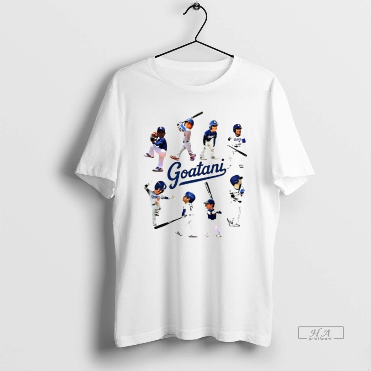 Official Funny Los Angeles Dodgers Shohei Ohtani Mini Goatani T Shirt