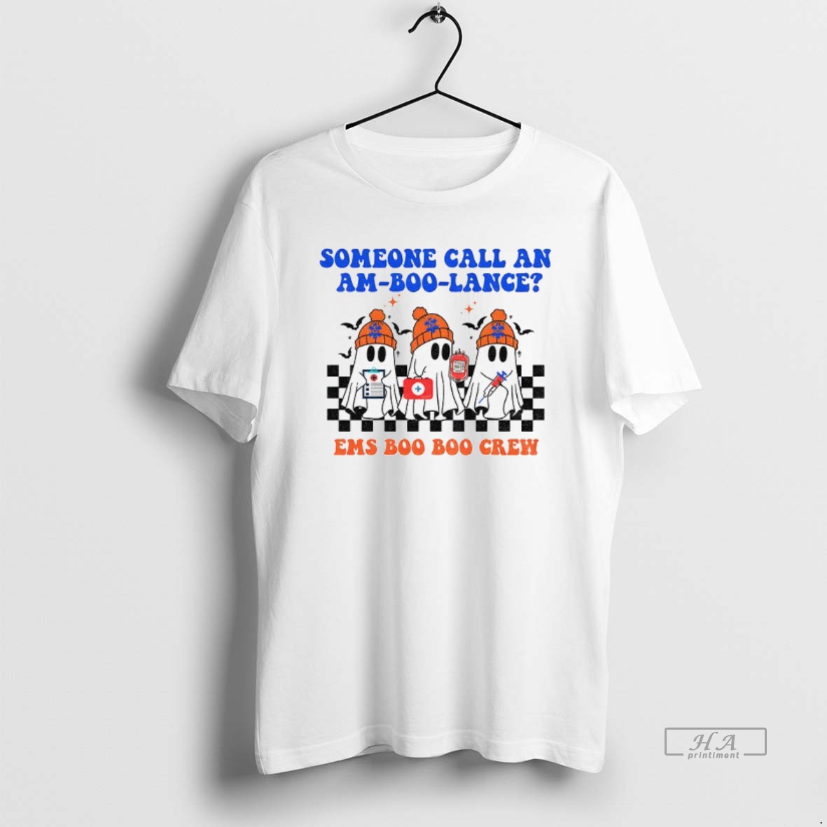 Official Ghost Ems Boo Boo Crew On Duty To Save Your Boo Ty Nursing Halloween Shirt