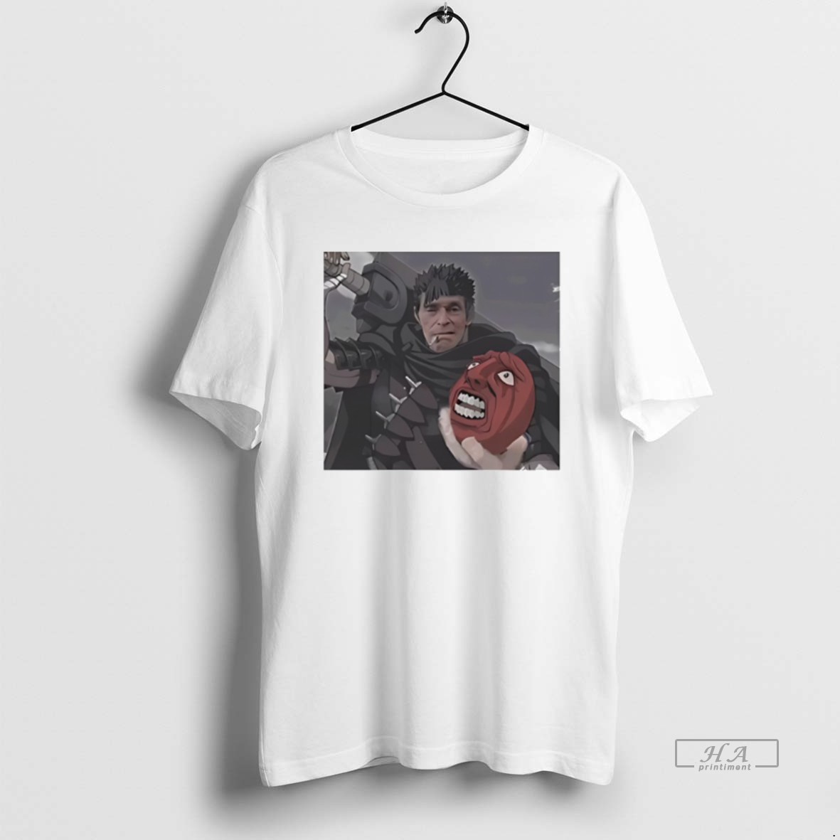 Official Guts Dafoe Berserk Guts Willem Dafoe Meme Shirt