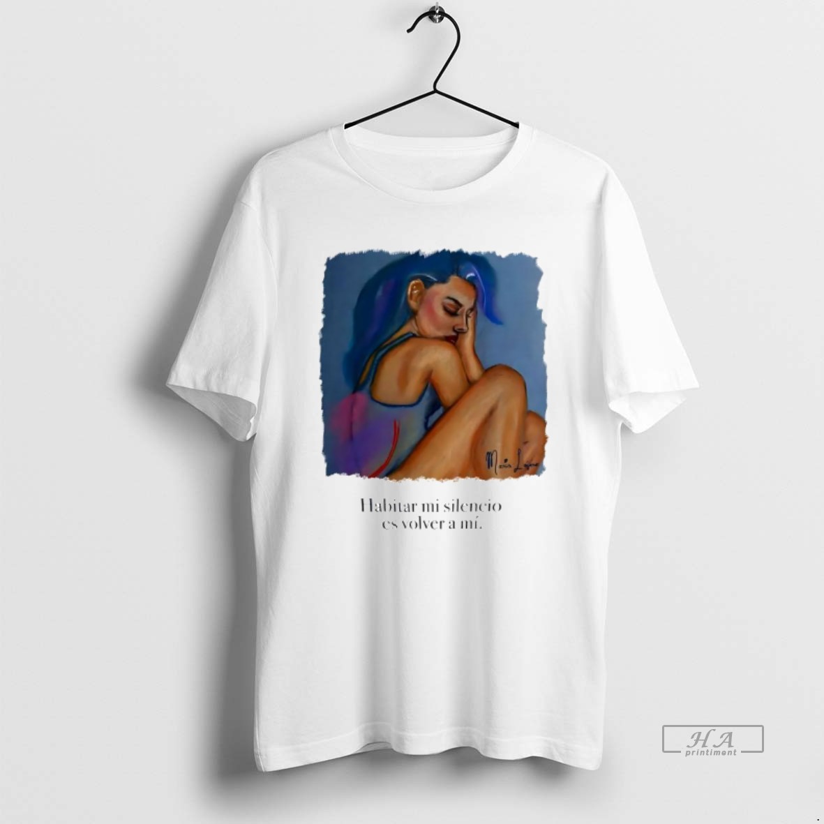 Official Habitar Mi Silencio Es Volver A Mi T Shirt