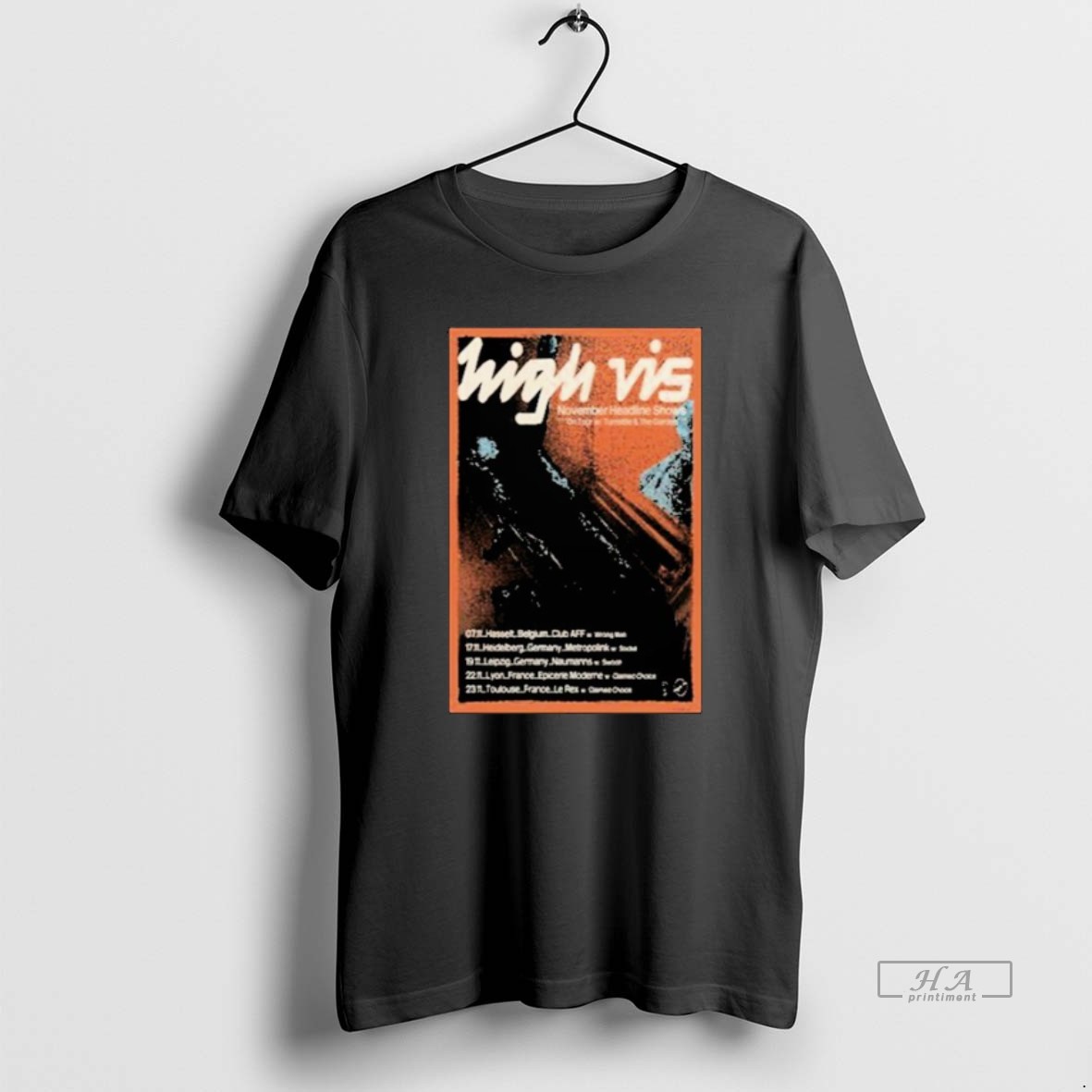 Official High Vis November Headline Shows 2025 Shirt