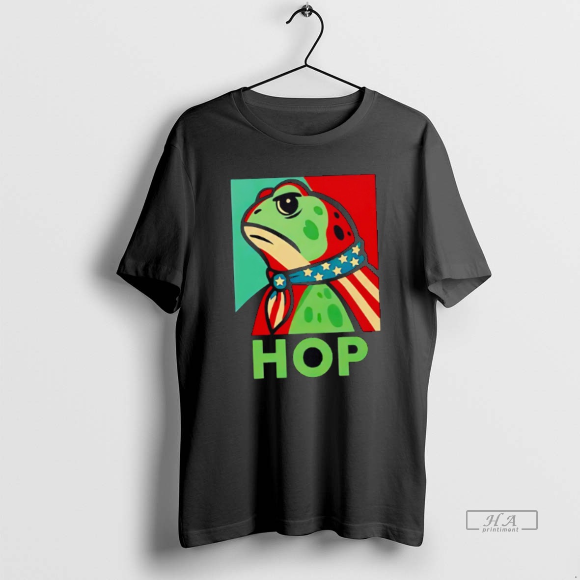 Official Hop Portland Frog Picture Shirt