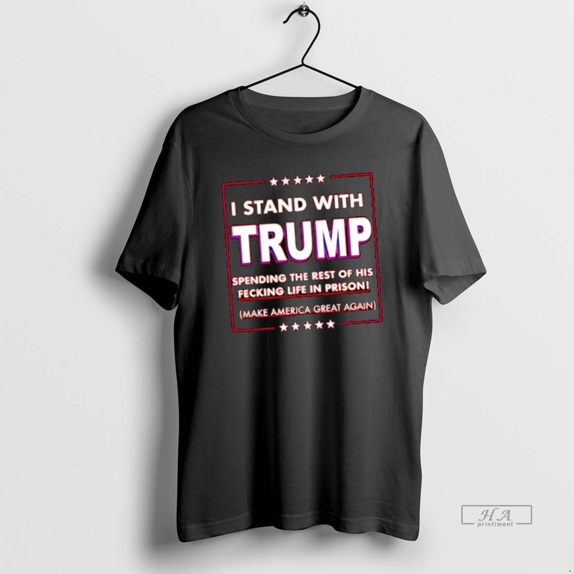 Official I Stand With Trump Parody Shirt