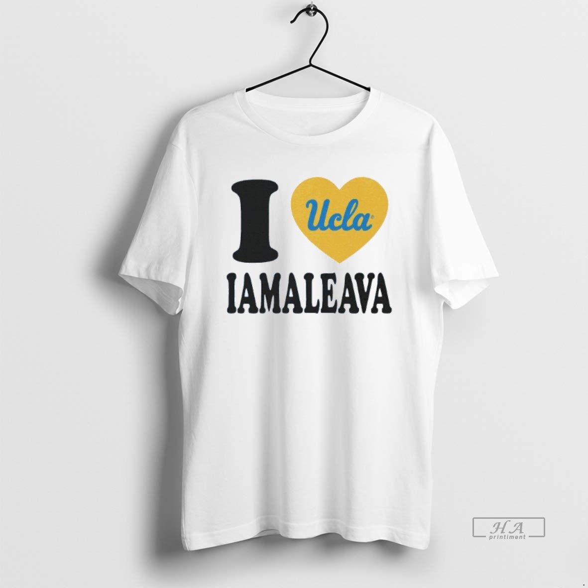 Official I Love Nico Iamaleava Ucla Bruins Mens White Tee T Shirt