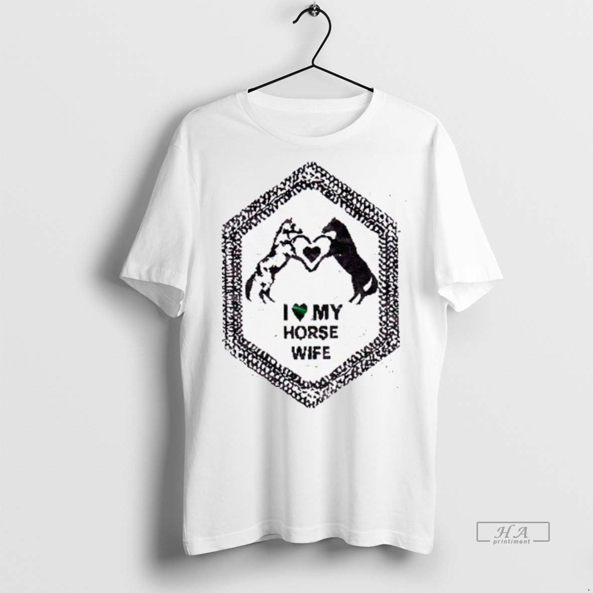 Official I Love My Horse Wife Shirt Hoodie