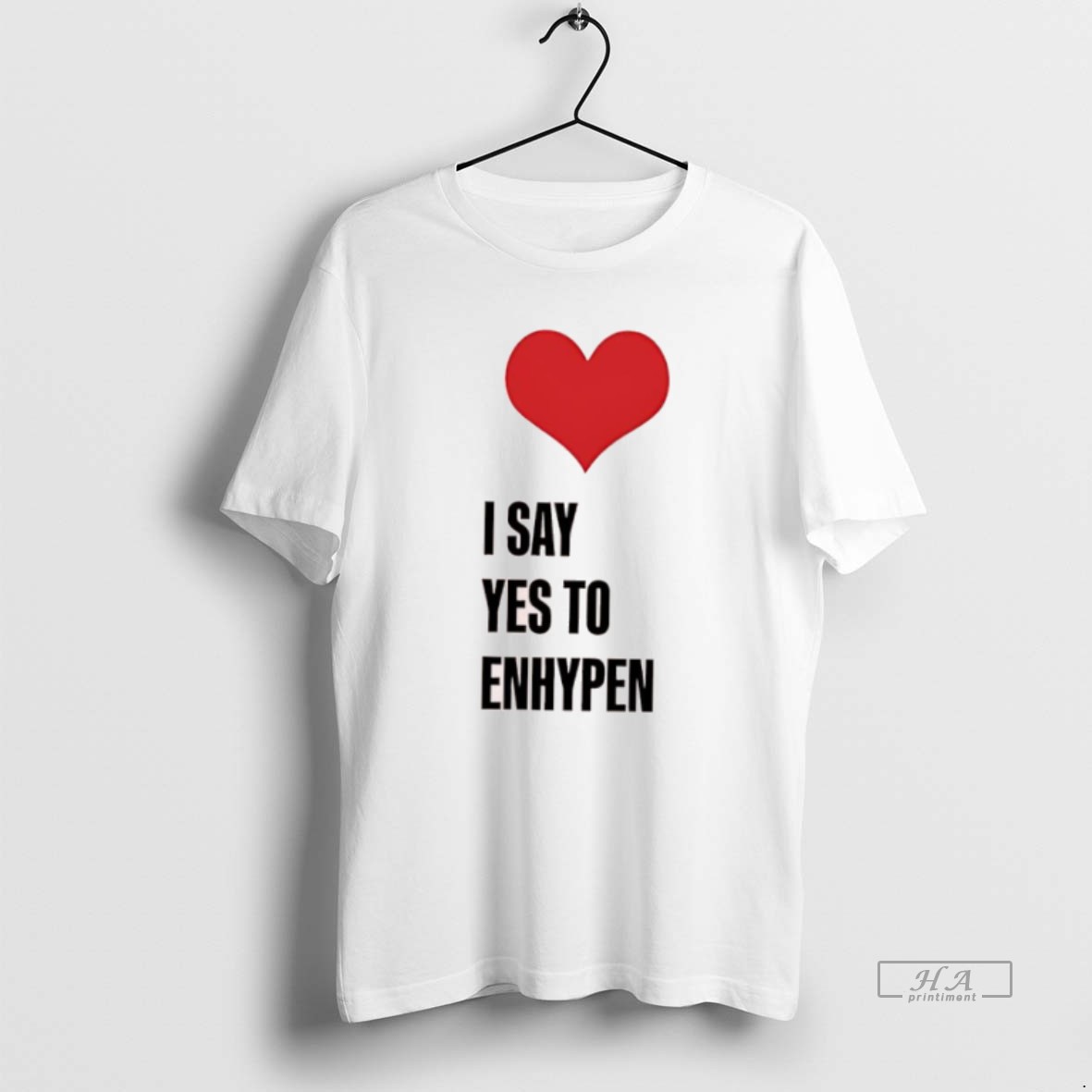 Official I Say Yes To Enhypen Heart T Shirt