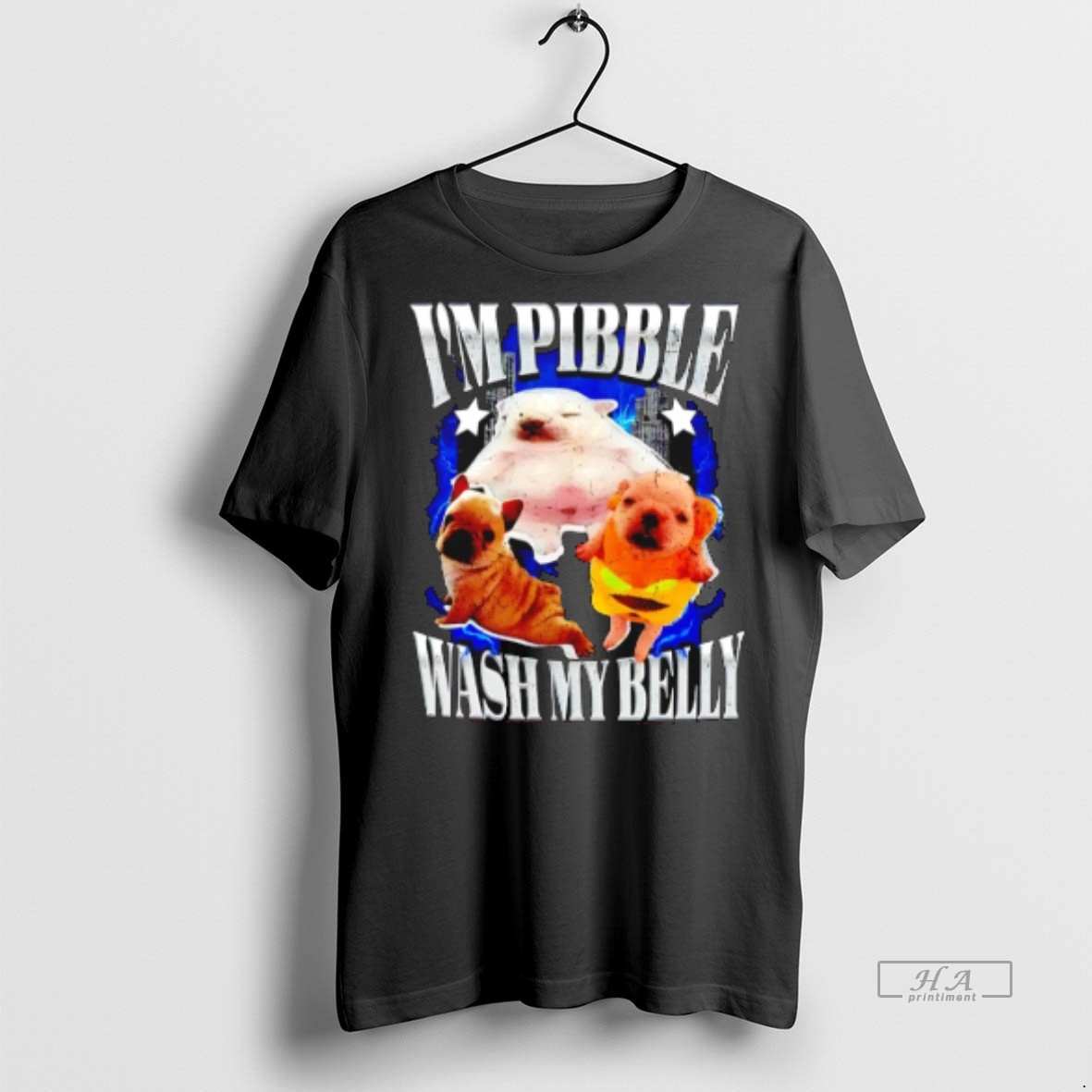 Official Im Pibble Wash My Belly Meme Shirt Hoodie