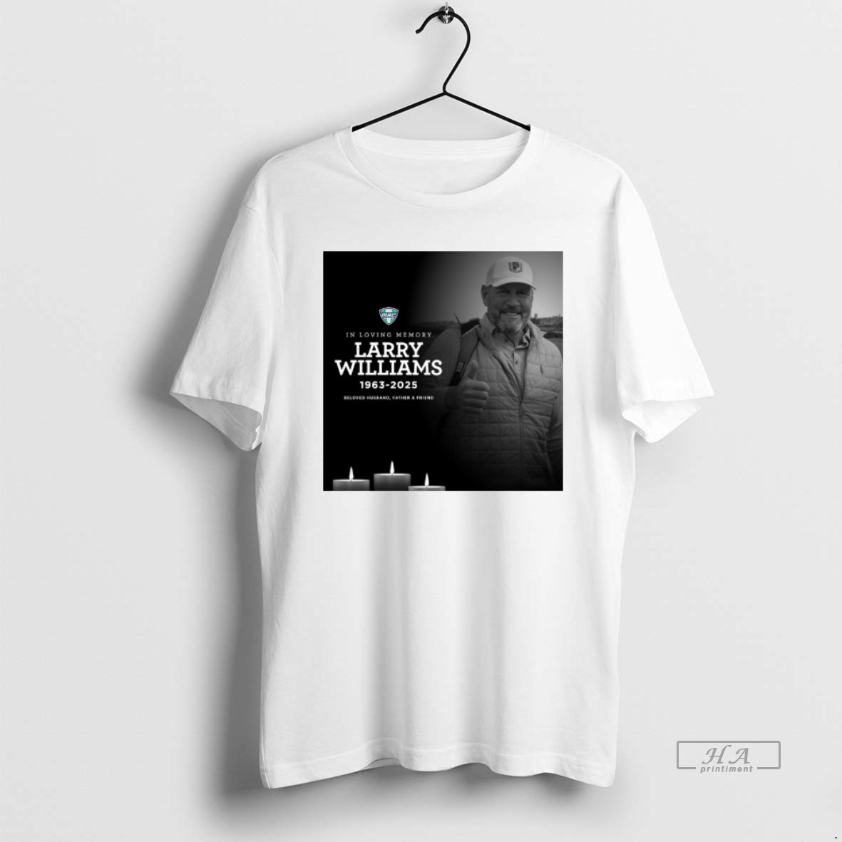 Official In Loving Memory Larry Williams 1963 2025 Beloved Husband Father And Friend Mid American Conference Shirt