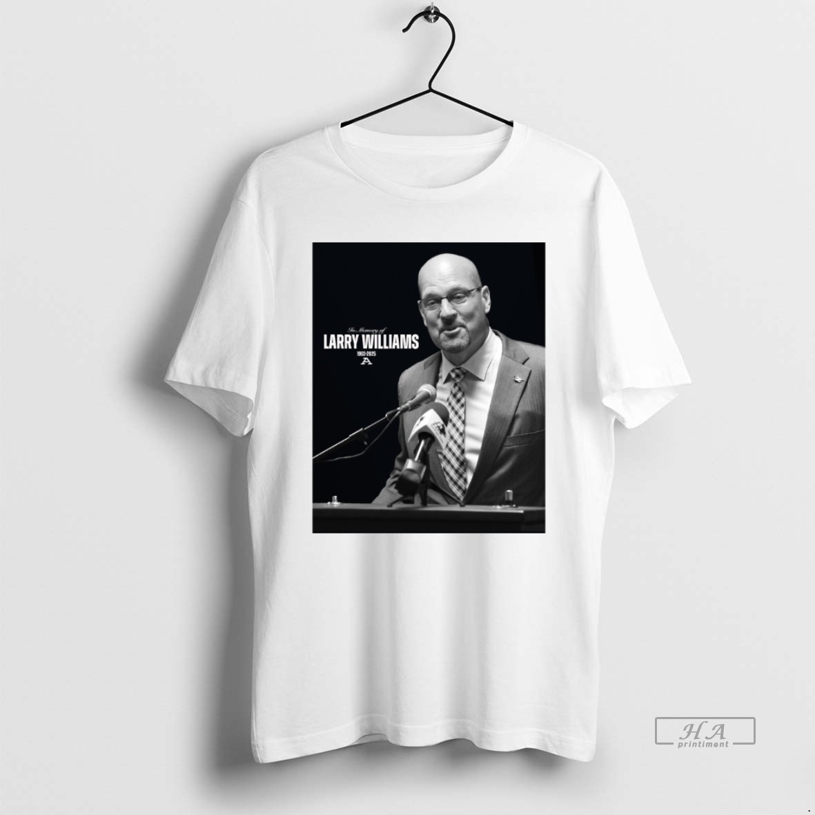 Official In Memory Of Former Athletic Director Larry Williams 1963 2025 Shirt
