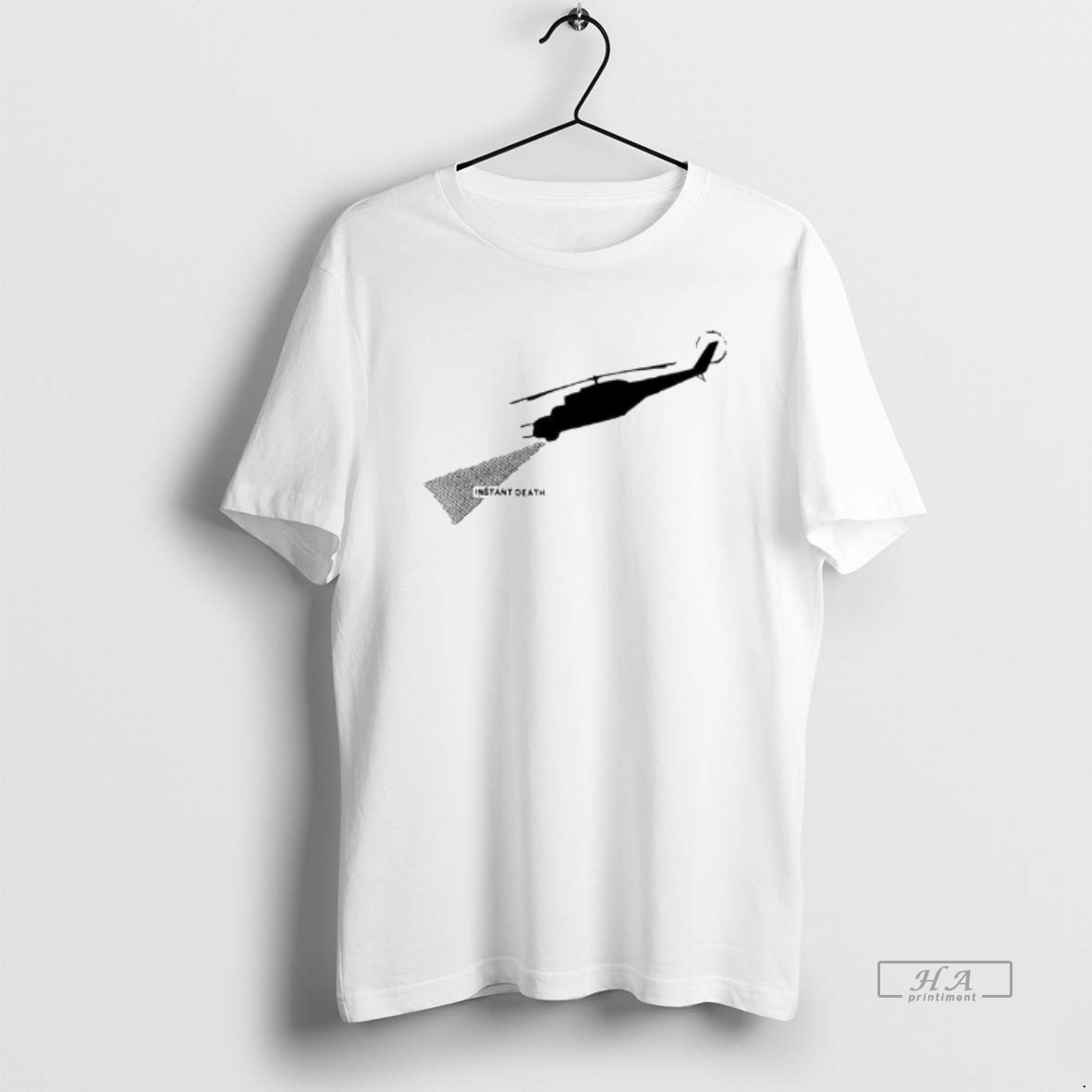 Official Instant Death Helicopter T Shirt