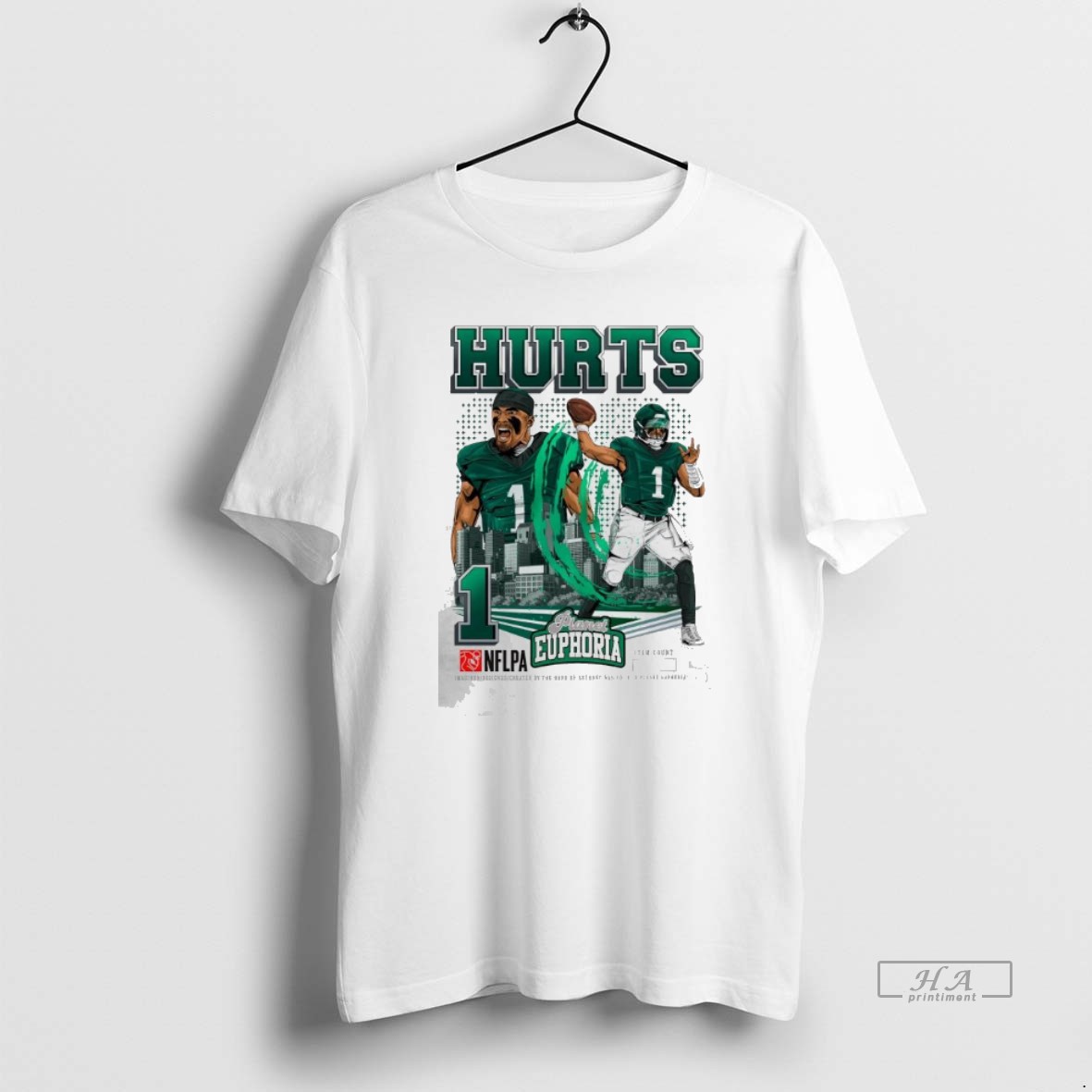 Official Jalen Hurts Philadelphia Eagles Nflpa 2025 Shirt