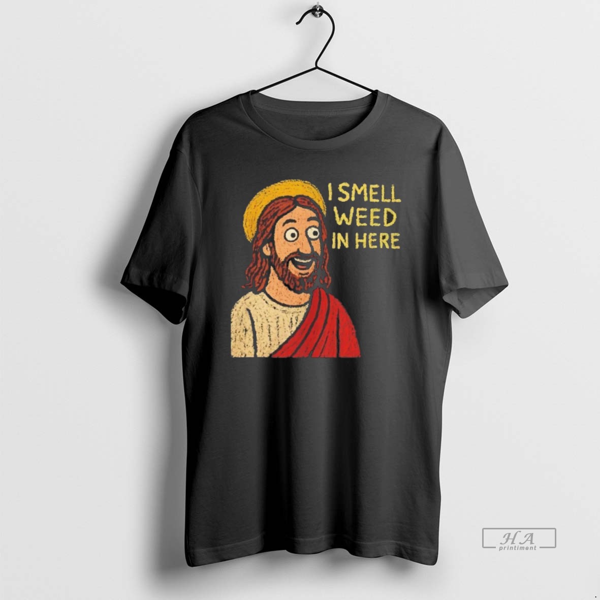 Official Jesus I Smell Weed In Here T Shirt