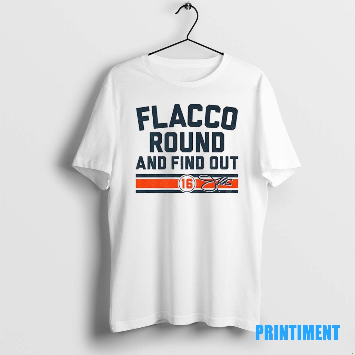 Official Joe Flacco Cincinnati Bengals Round And Find Out Football Nfl Signature Tee Sweater Hoodie
