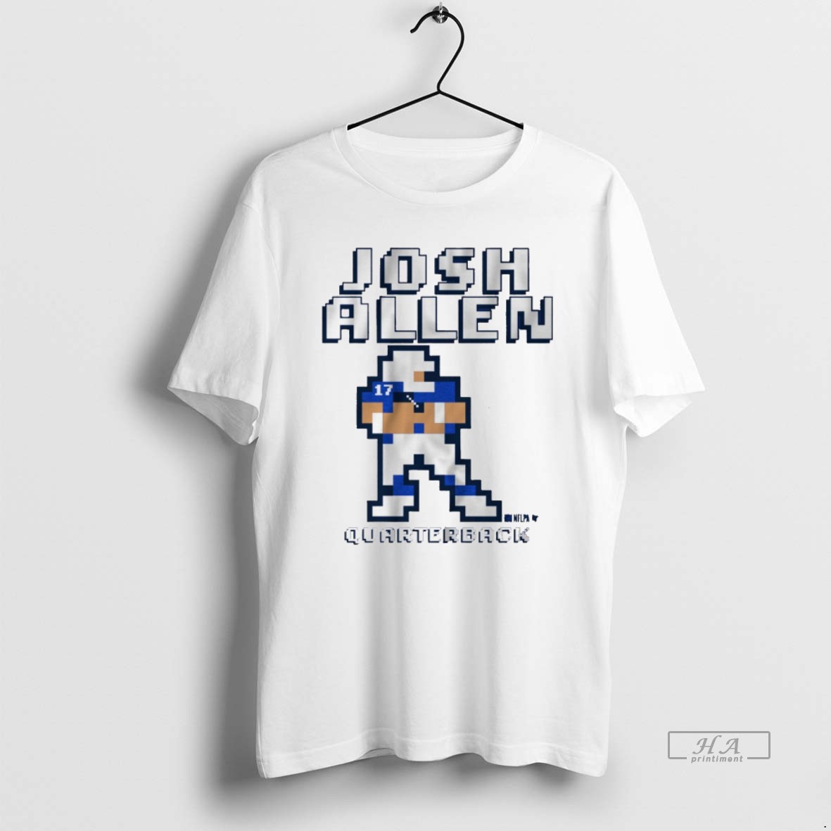 Official Josh Allen Retro Baller Quarterback Buffalo Bills Nfl Shirt