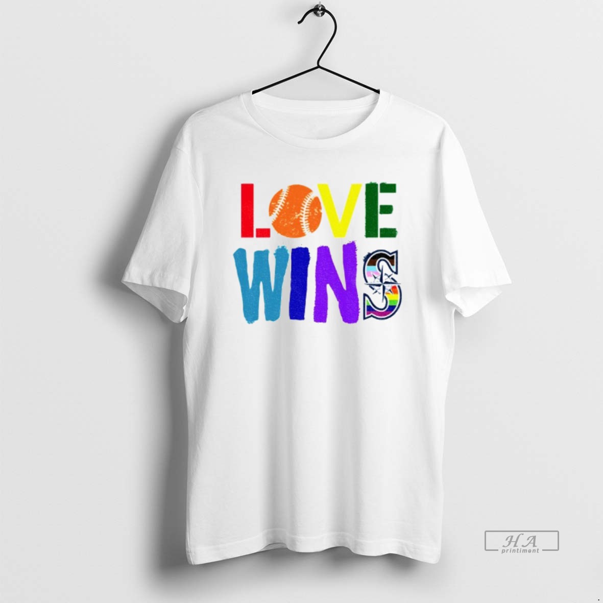 Official Julio Rodriguez Love Wins Seattle Mariners Mlb Baseball Shirt