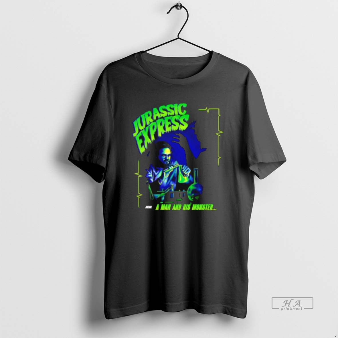 Official Jurassic Express Its Alive A Man And His Monster T Shirt