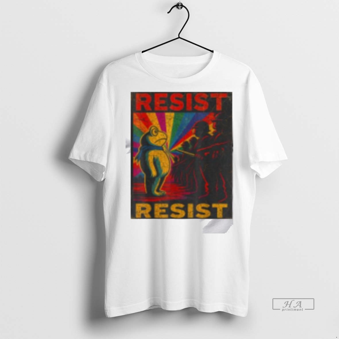 Official Lgbtq Portland Frog Protest Resist Activist T Men Shirt Hoodie