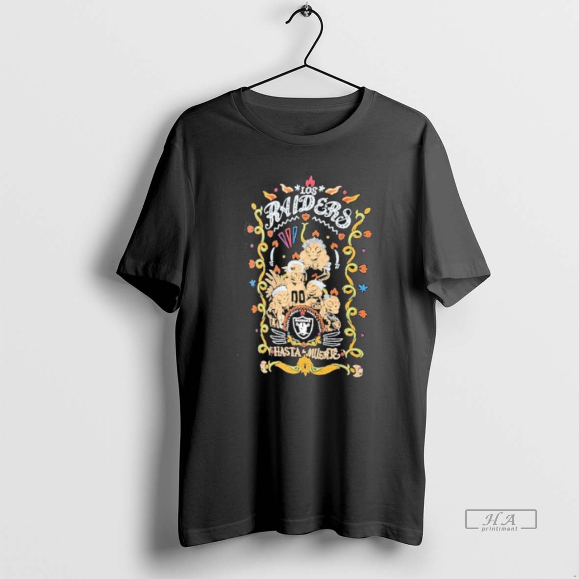 Official Las Vegas Raiders Nfl Hasta La Muerte Shirt