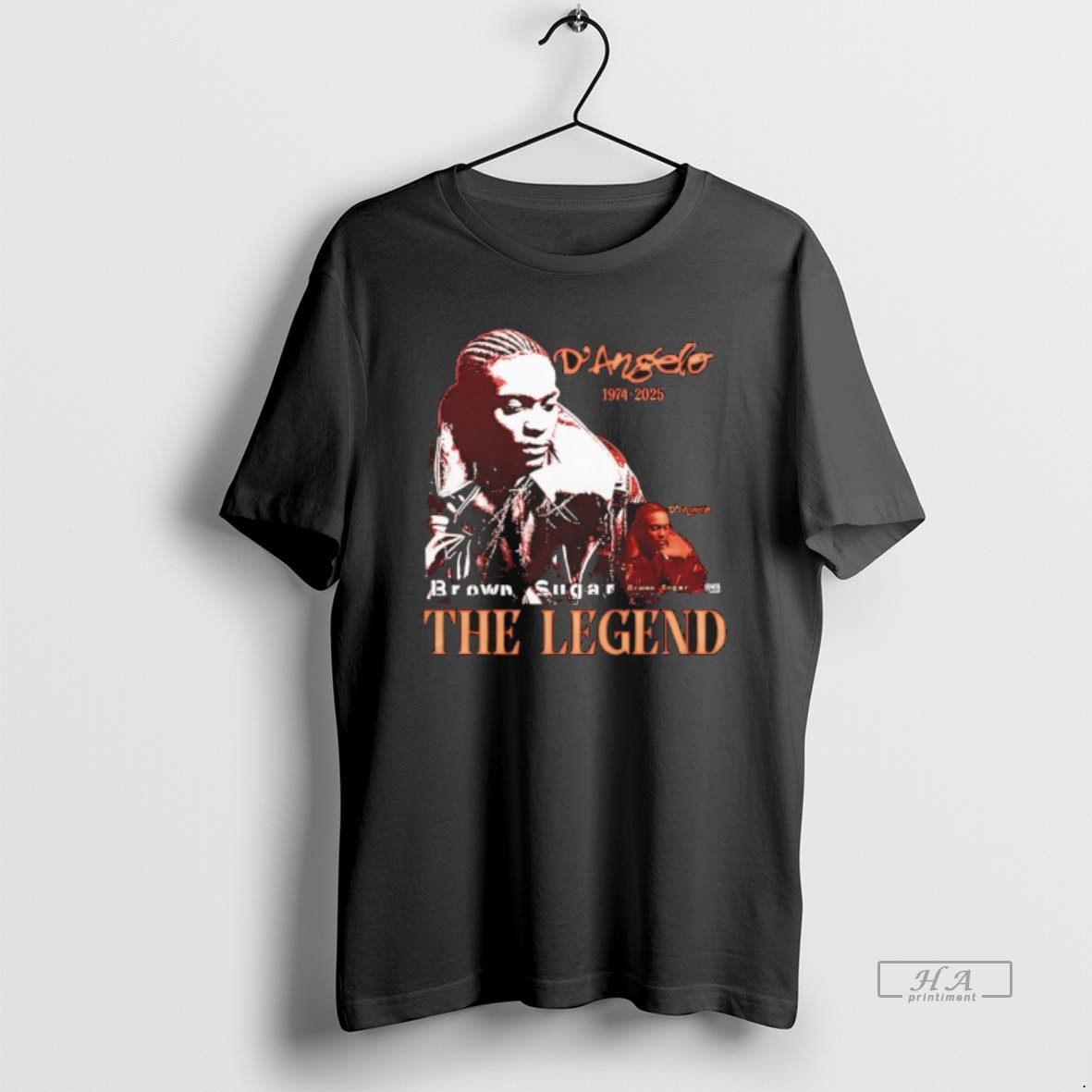 Official Legendary Rb Singer Dangelo Rest In Peace T Shirt