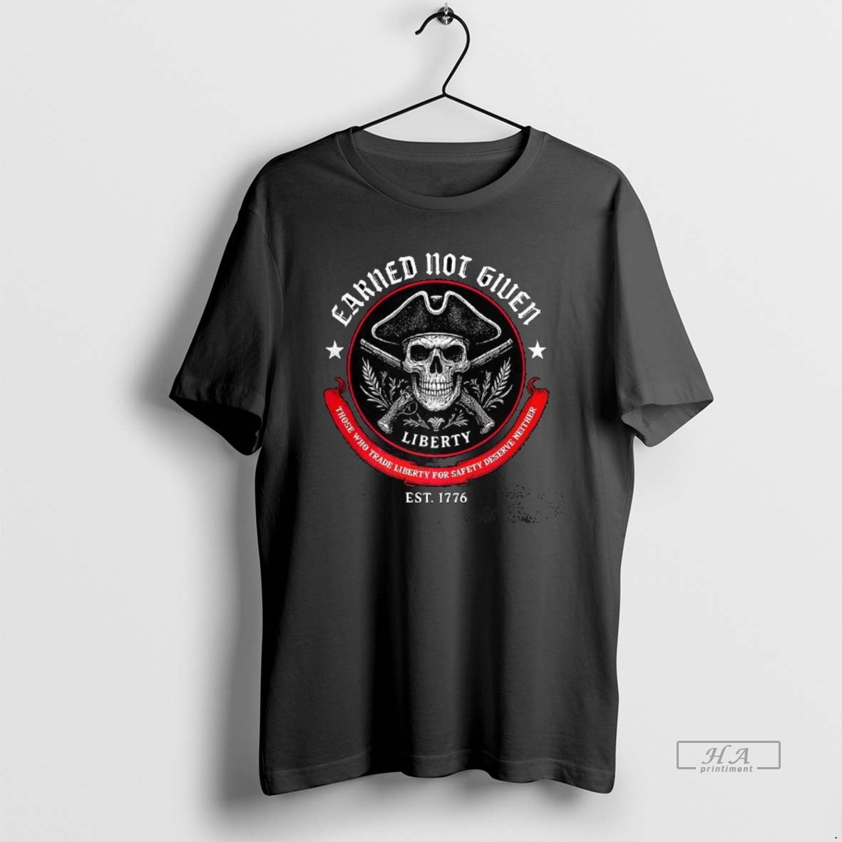 Official Liberty Earned Not Given T Shirt