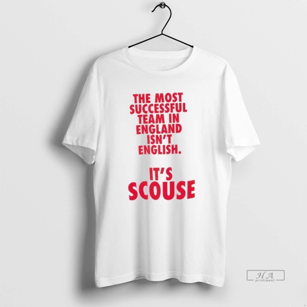 Official Liverpool The Most Successful Team In England Isnt English Shirt