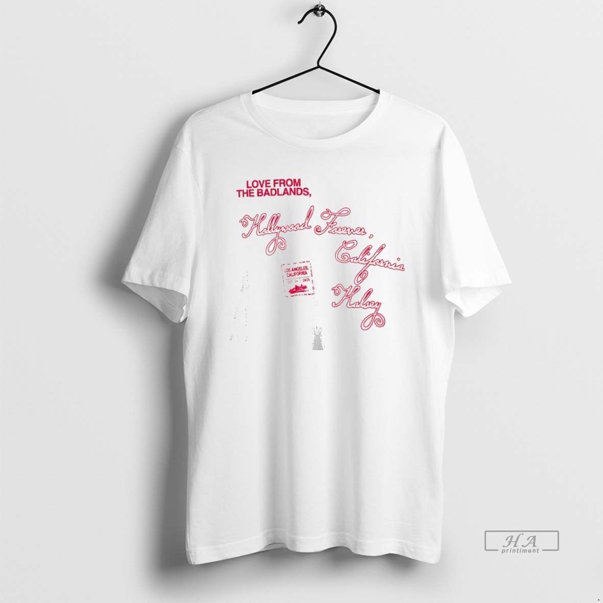 Official Love From Badlands Hollywood Forever California Halsey Shirt