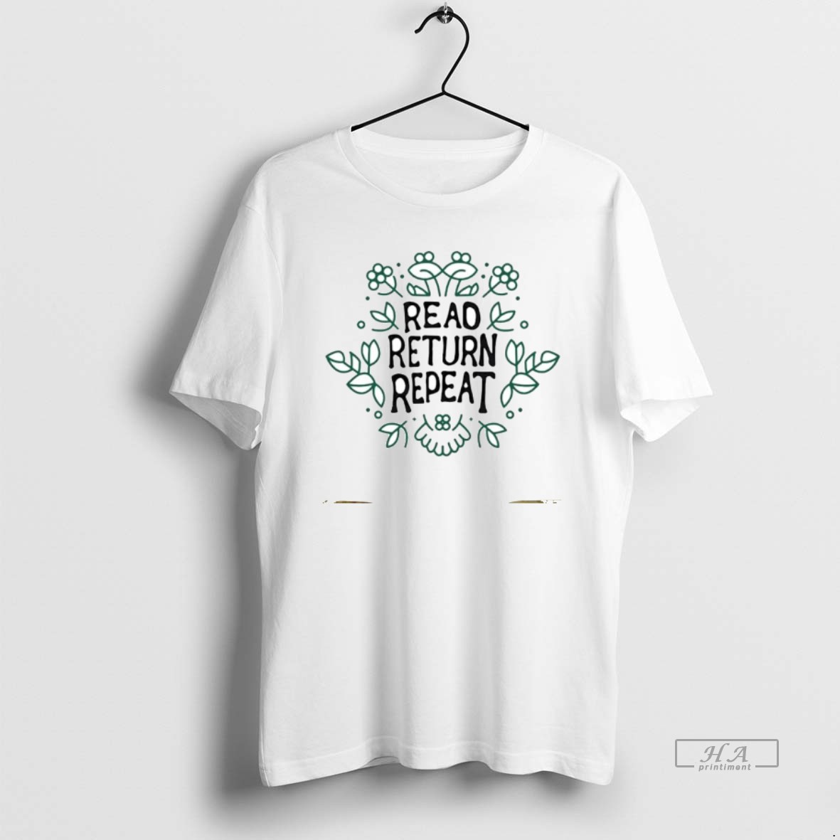Official Marie Moreau Read Return Repeat Ornaments Shirt