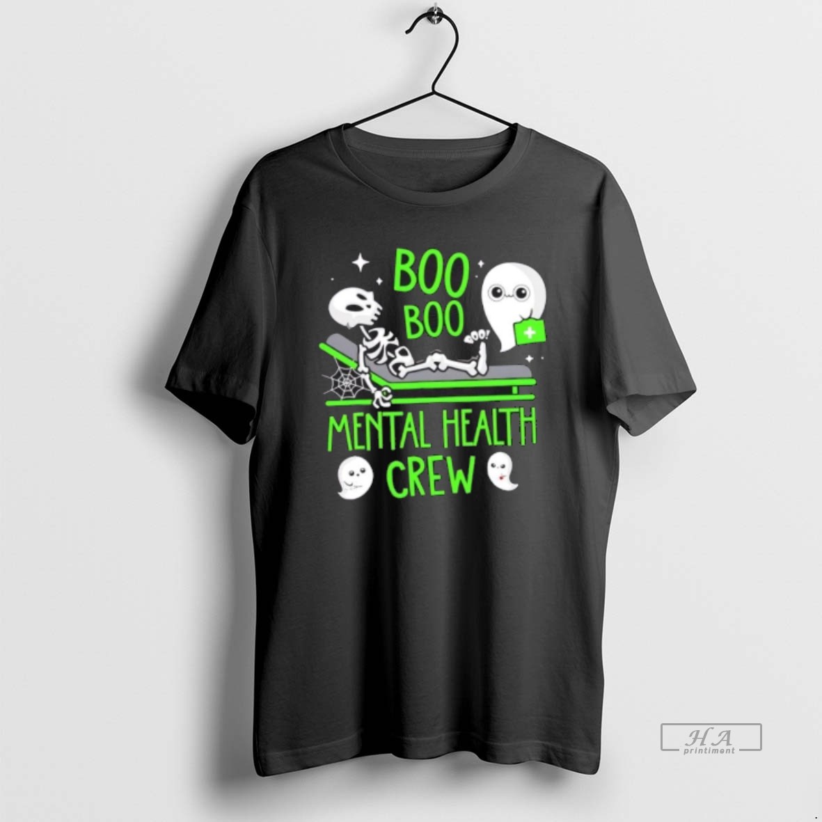 Official Mental Health Nurse Psych Boo Boo Crew Nursing Halloween Shirt