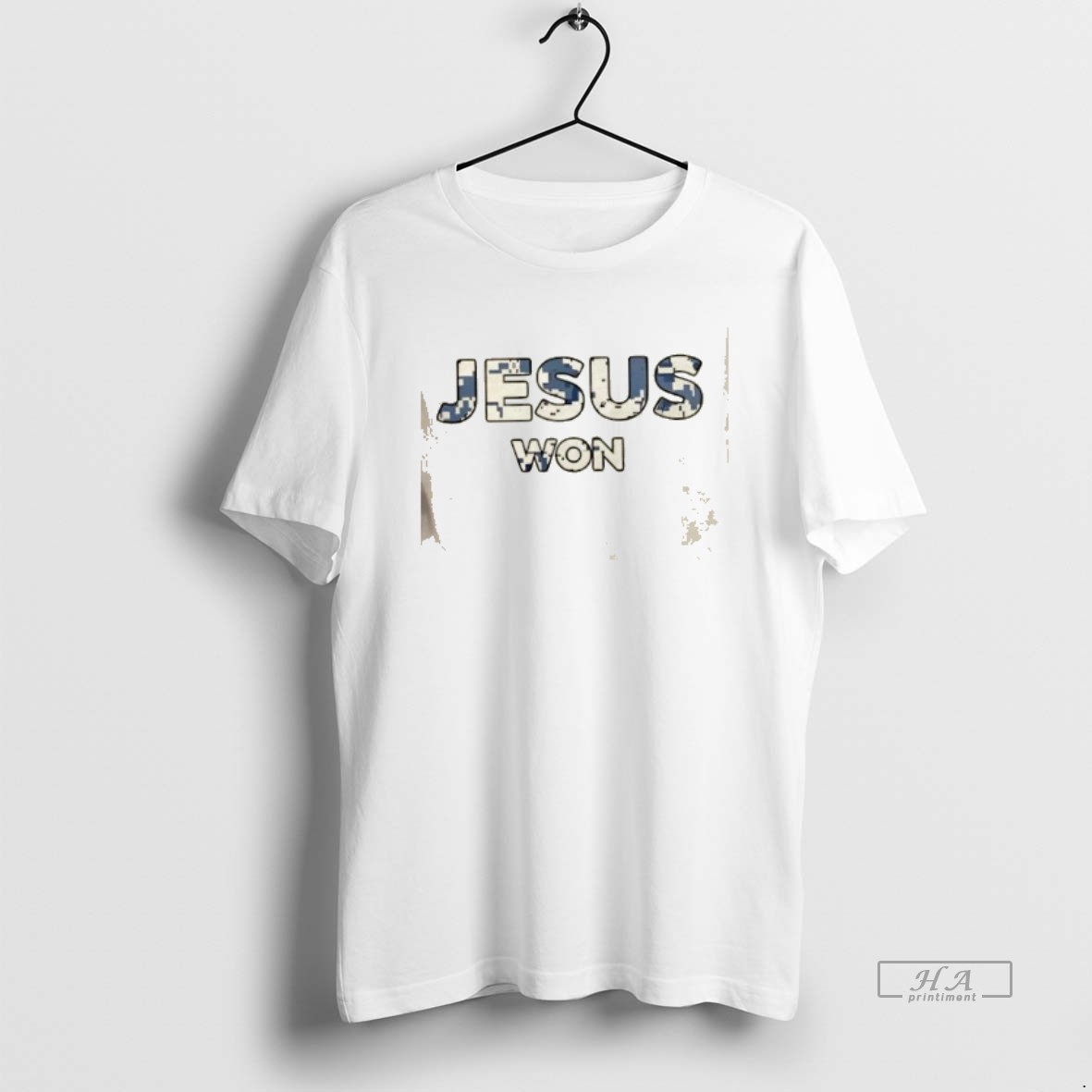 Official Michigan State Football Jesus Won 2 Sided T Shirt