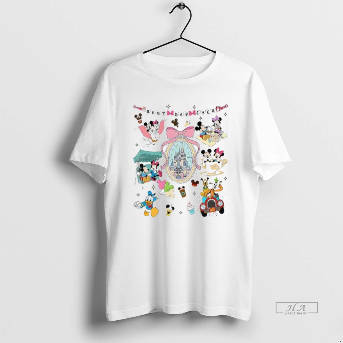 Official Mickey Mouse Coquette Bow Cartoon Best Day Ever T Shirt