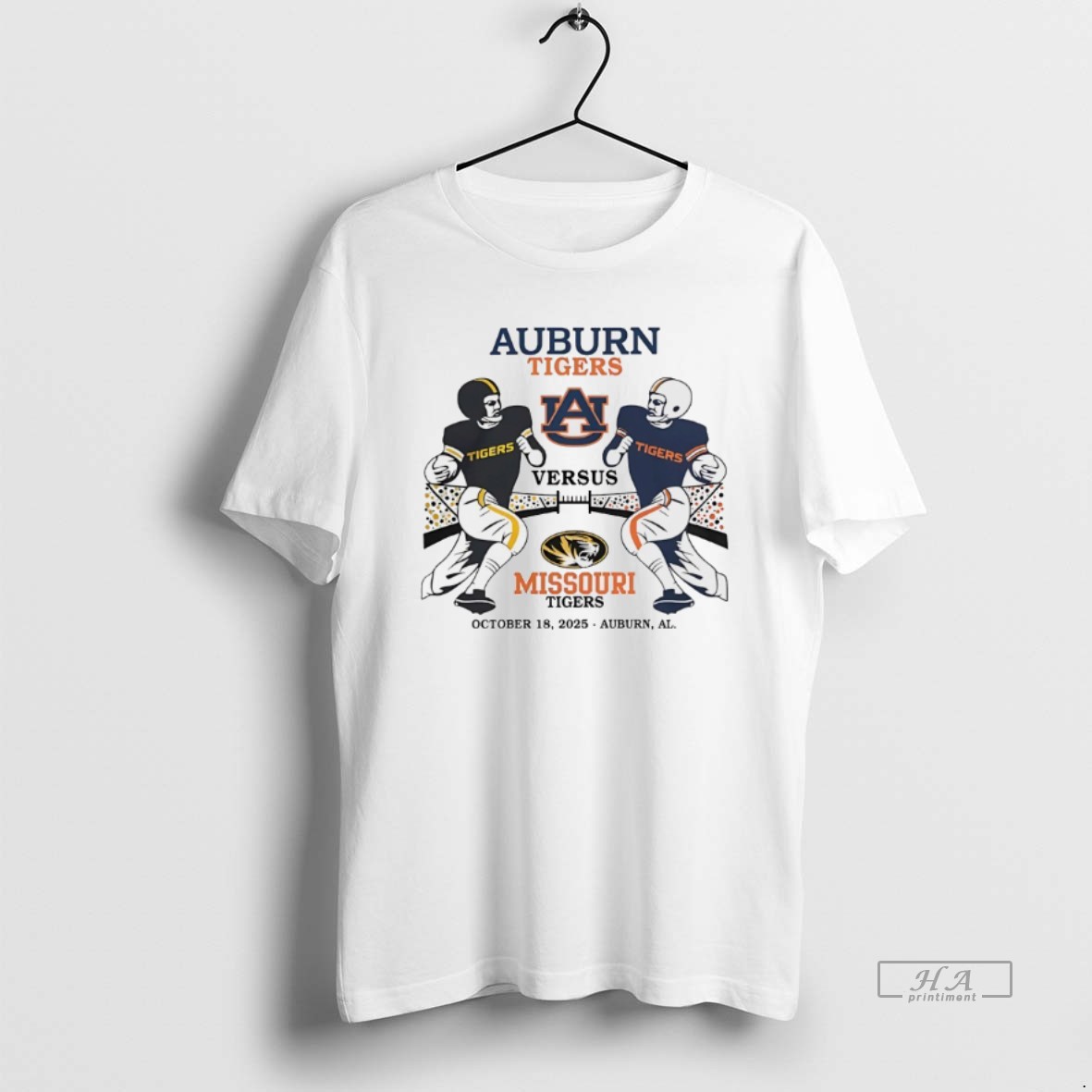 Official Missouri Tigers Vs Auburn Tigers Ncaa Football Gameday T Shirt