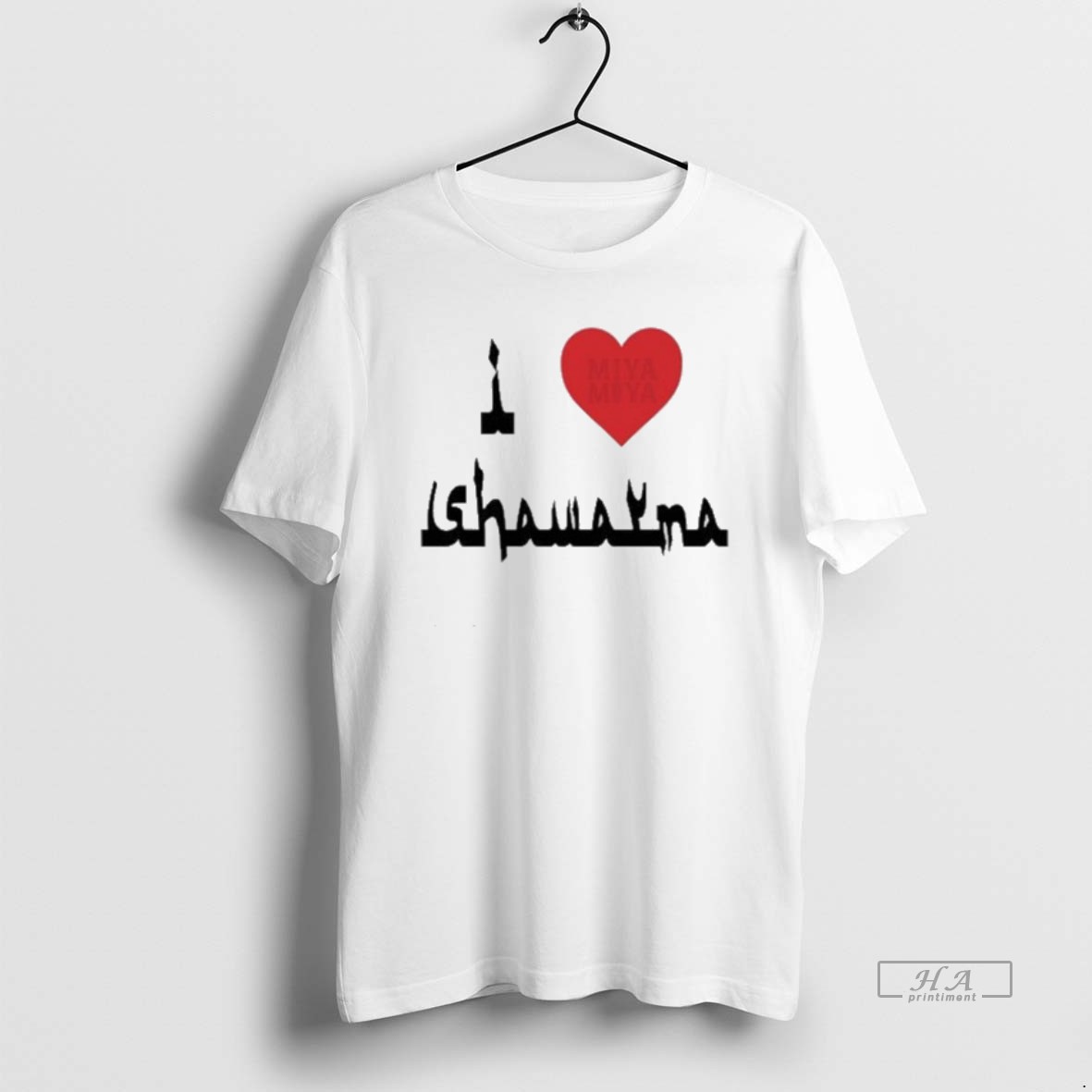 Official Miya I Heart Shawarma Shirt