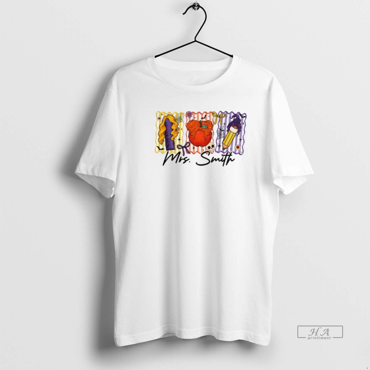 Official Mrs Smith Teacher Spooky Halloween 2025 T Shirt