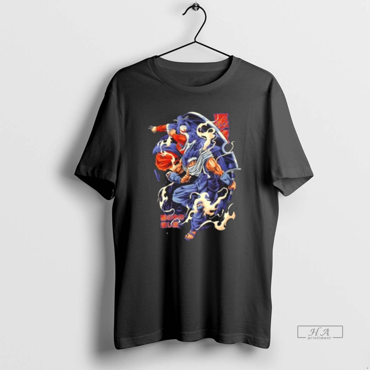 Official Naruto Zabuza X Haku Anime Graphic Shirt