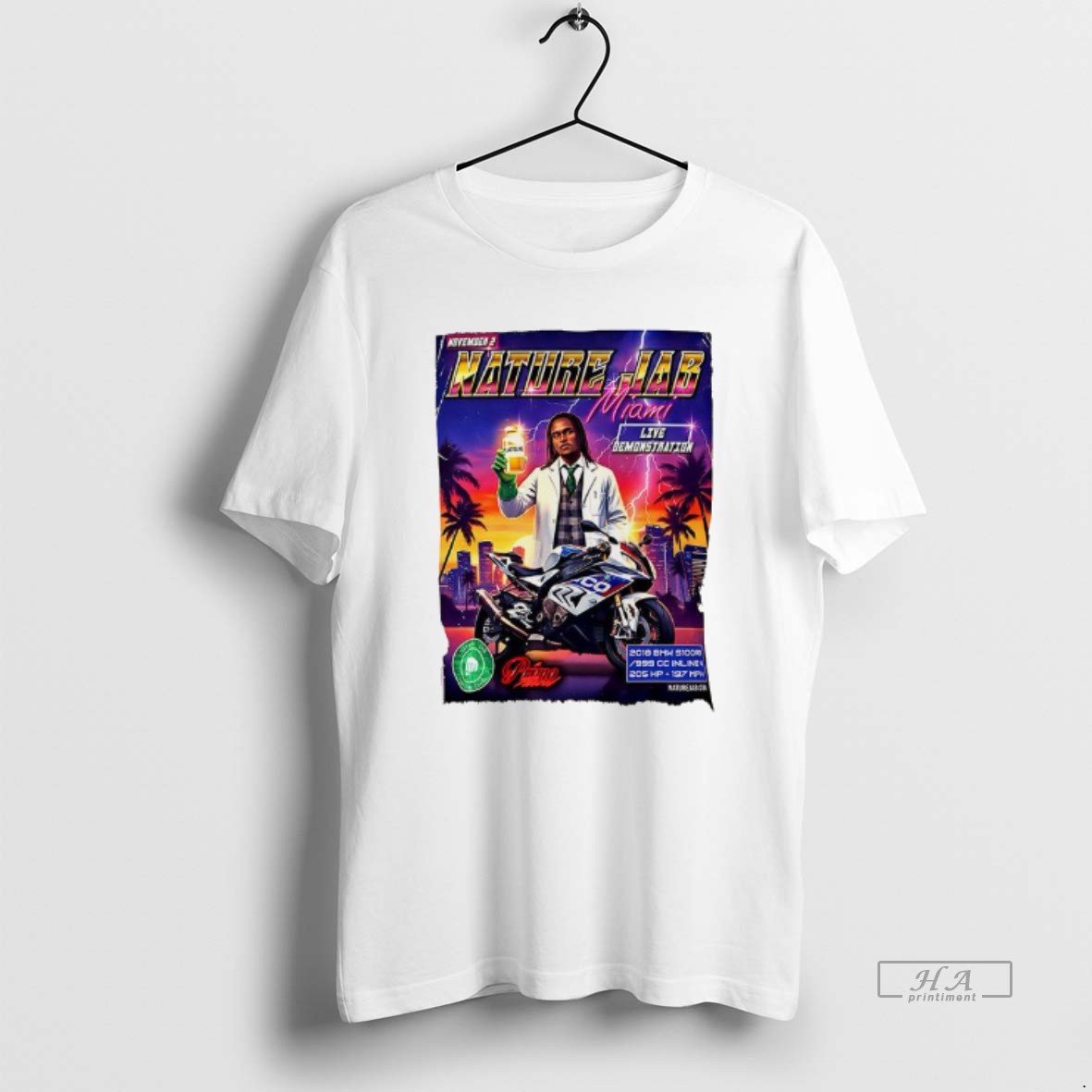 Official Naturejab Miami Live Demonstration T Shirt