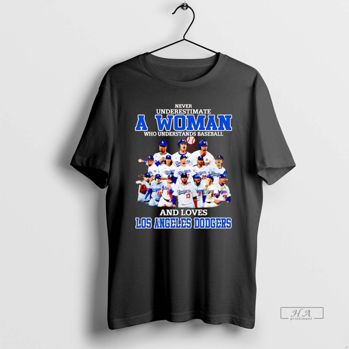 Official Never Underestimate A Woman Who Understands Baseball And Loves Dodgers T Shirt