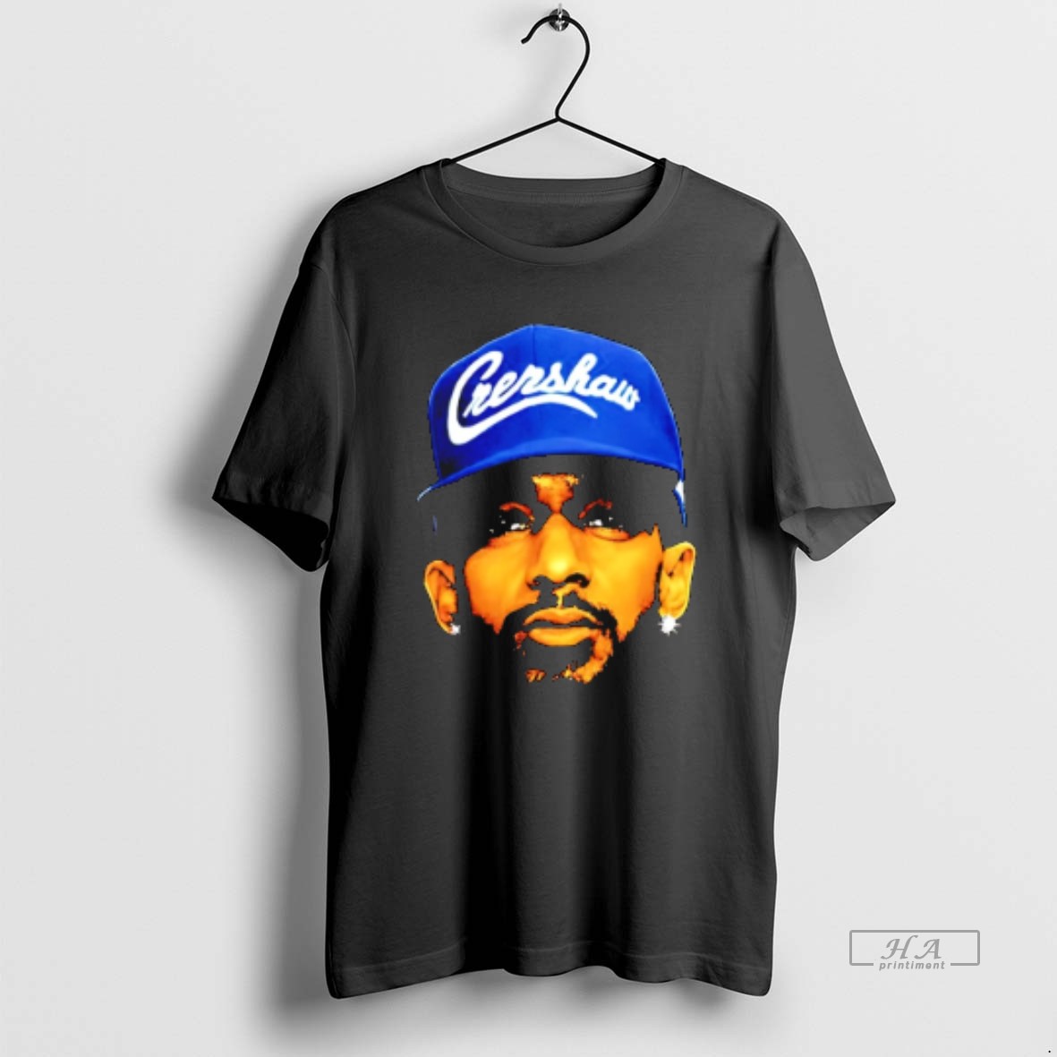 Official Nipsey Hussle Big Head Graphic T Shirt