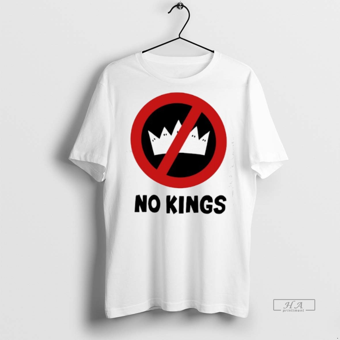 Official No Kings Logo Shirt Hoodie