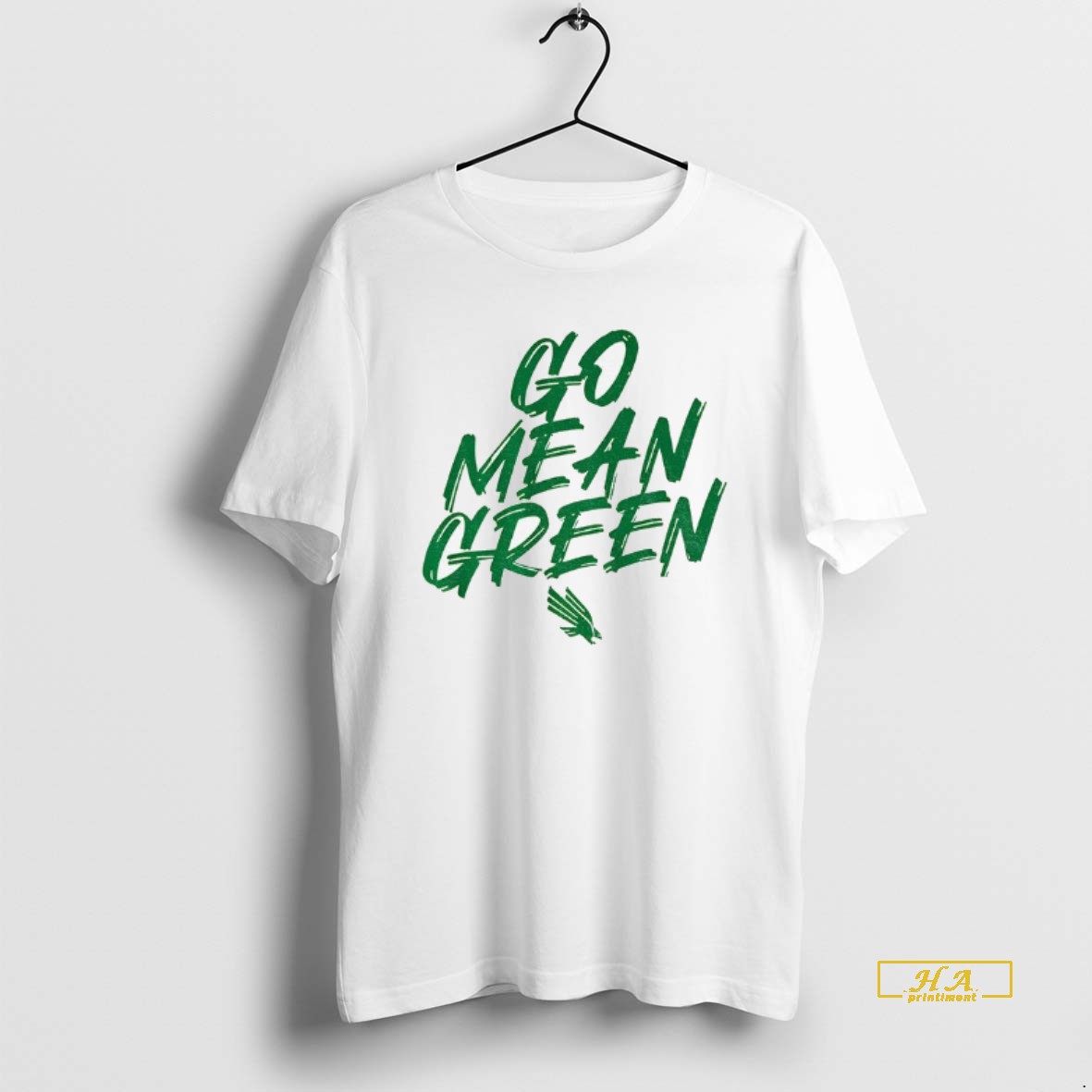 Official North Texas Slogan Go Mean Green Shirt