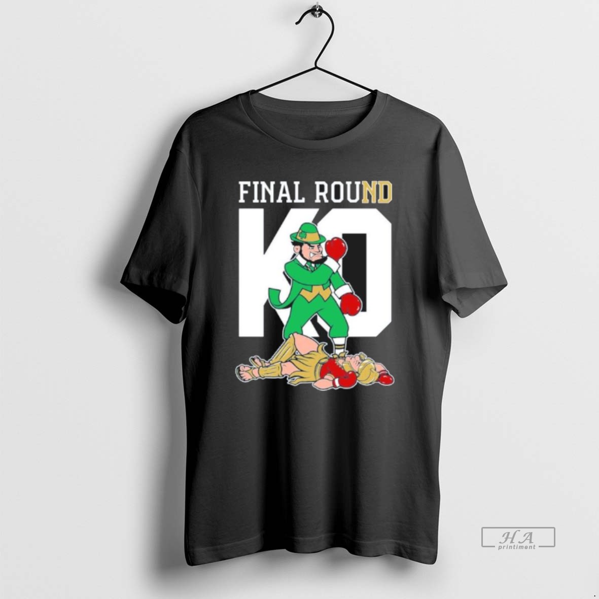 Official Notre Dame Final Round Ko Usc T Shirt