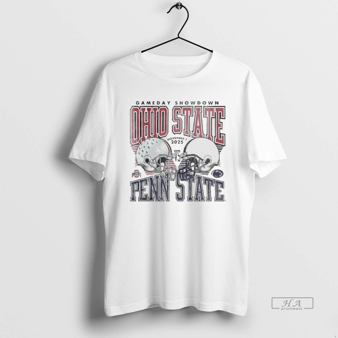 Official Ohio State Buckeyes Vs Penn State Nittany Lions 2025 Gameday Showdow Shirt