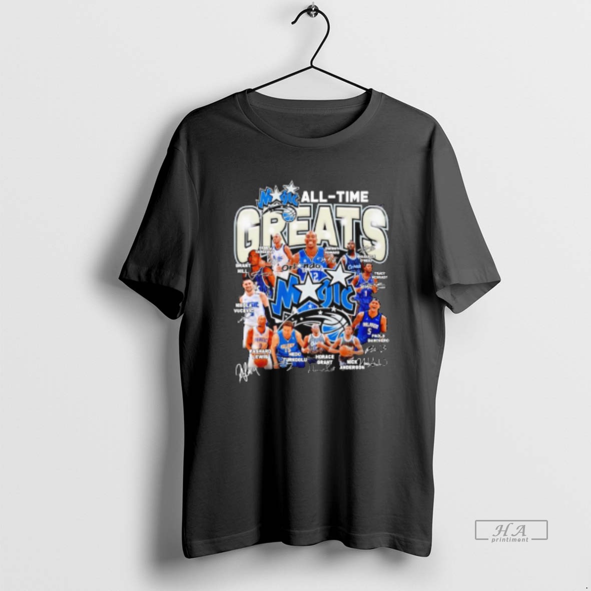 Official Orlaondo Magic All Time Greats Signature Shirt