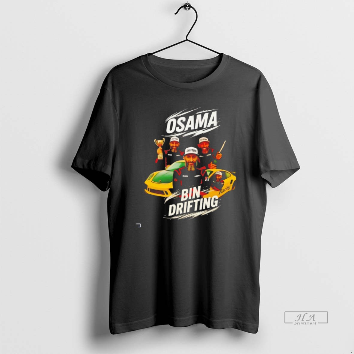 Official Osama Bin Laden Drifting T Shirt