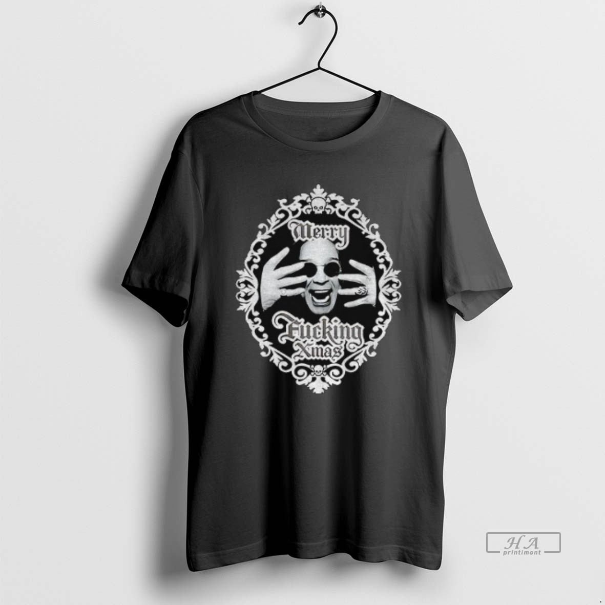 Official Ozzy Osbourne Fucking Xmas 2025 Rip T Shirt